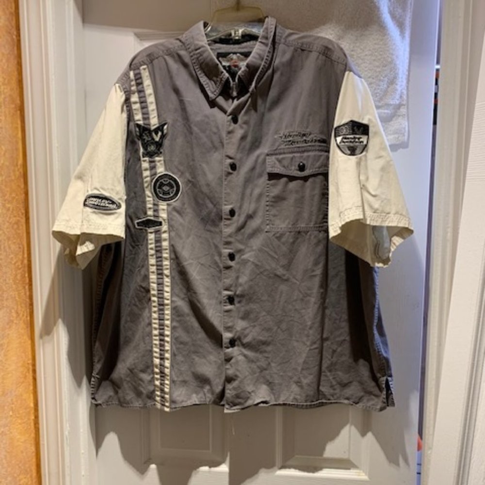 VINTAGE UNIQUE HARLEY-DAVIDSON SHIRT 2X